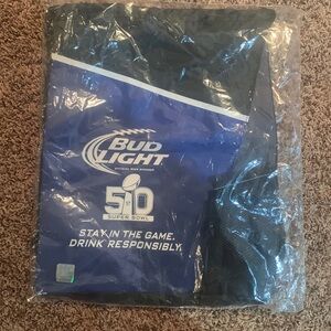 Brand new in the bag- Bud Light cinch bag NWT